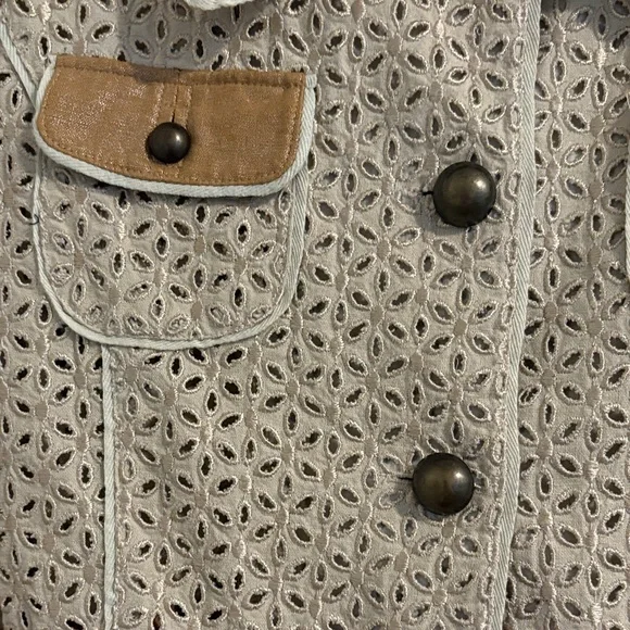 Women's Eyelet Western Rodeo Blazer by Sisters - Picture 4 of 6